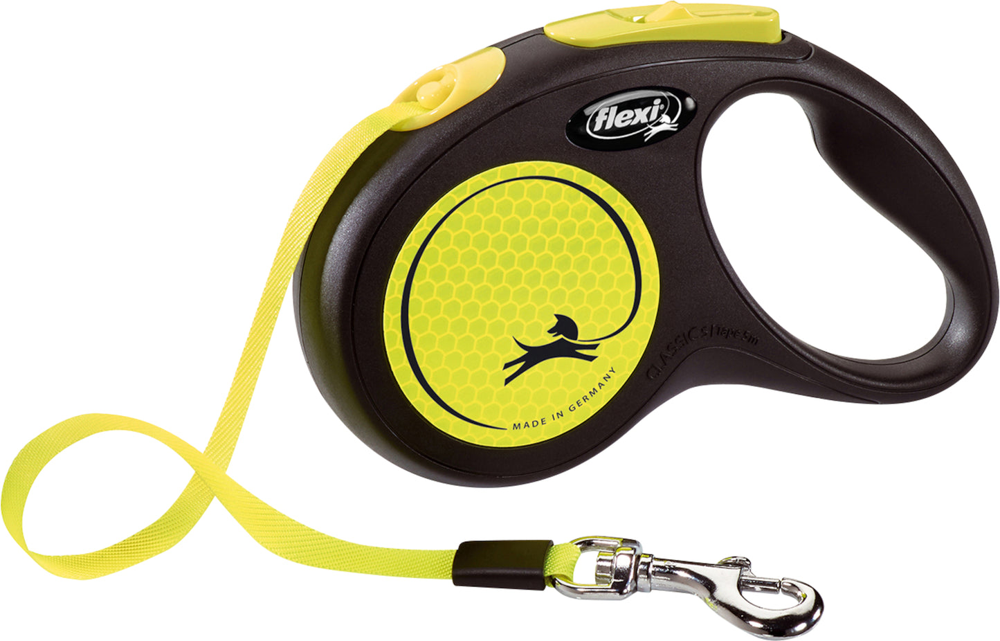 Flexi Roll-Leine New Neon – Sicher unterwegs mit maximaler Sichtbarkeit