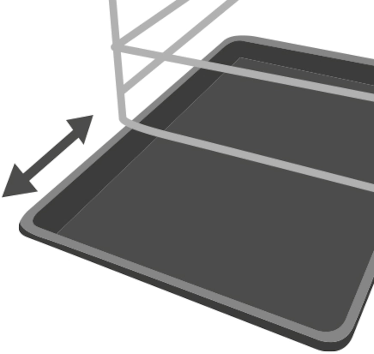 Flamingo Drahtkäfig Mezo Schwarz – Sicher, praktisch & langlebig