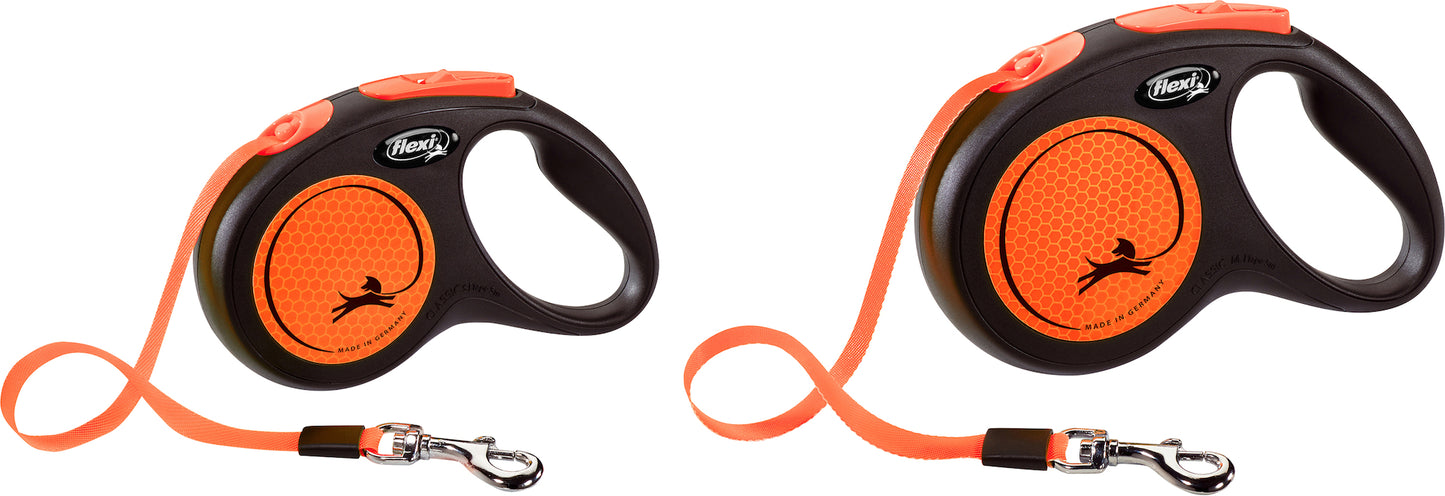 Flexi Roll-Leine New Neon – Sicher unterwegs mit maximaler Sichtbarkeit