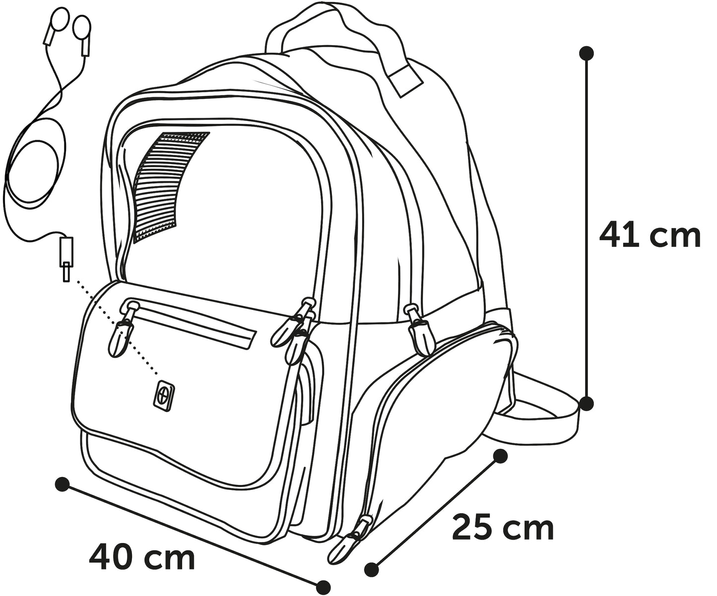Rucksack Wiro – Komfortabler Transport für kleine Hunde & Welpen