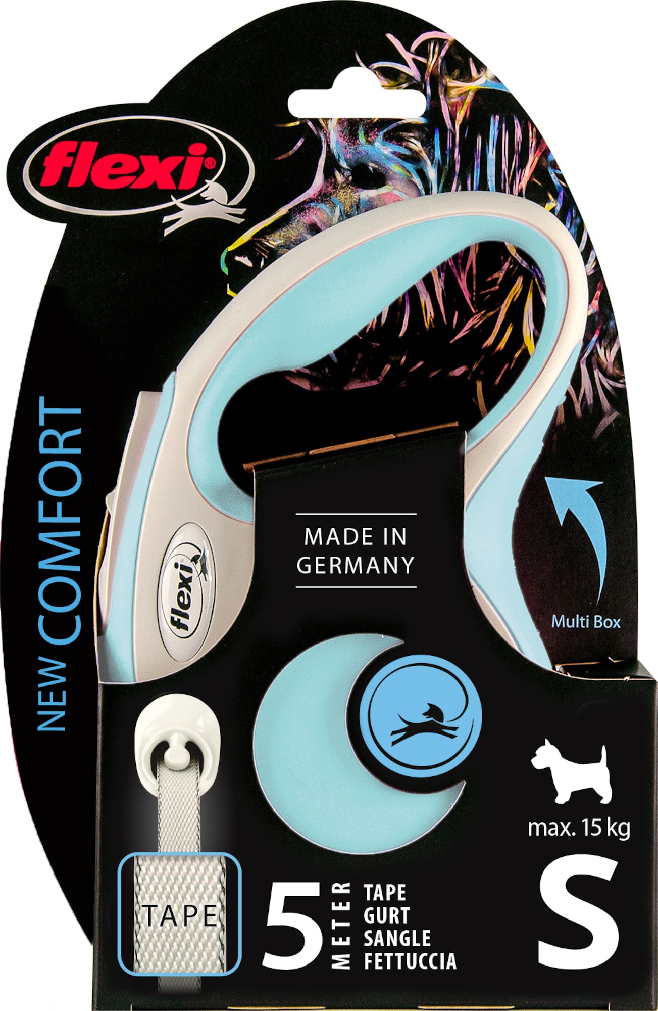 Flexi Roll-Leine New Comfort – Ergonomisches Design für angenehme Spaziergänge