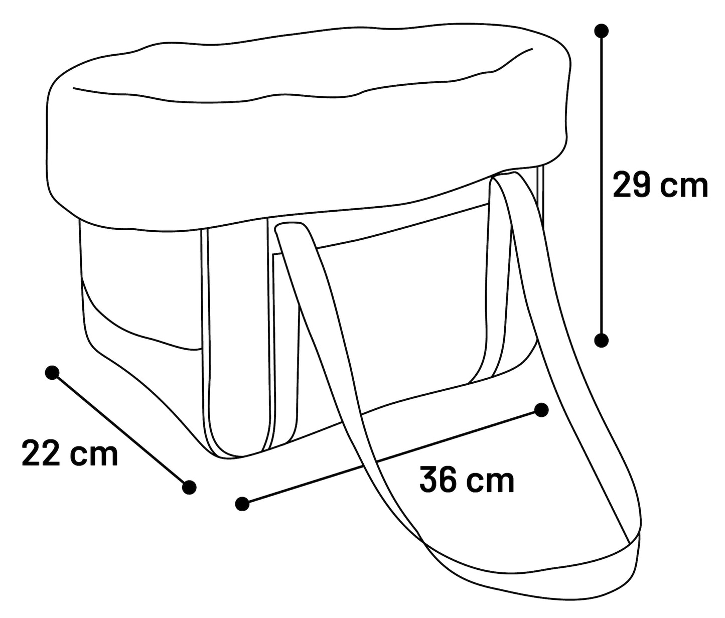 Armando Hundetasche aus Kunstleder – Stilvoll unterwegs mit Ihrem kleinen Liebling