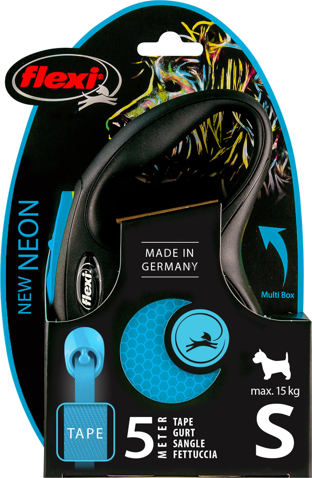 Flexi Roll-Leine New Neon – Sicher unterwegs mit maximaler Sichtbarkeit