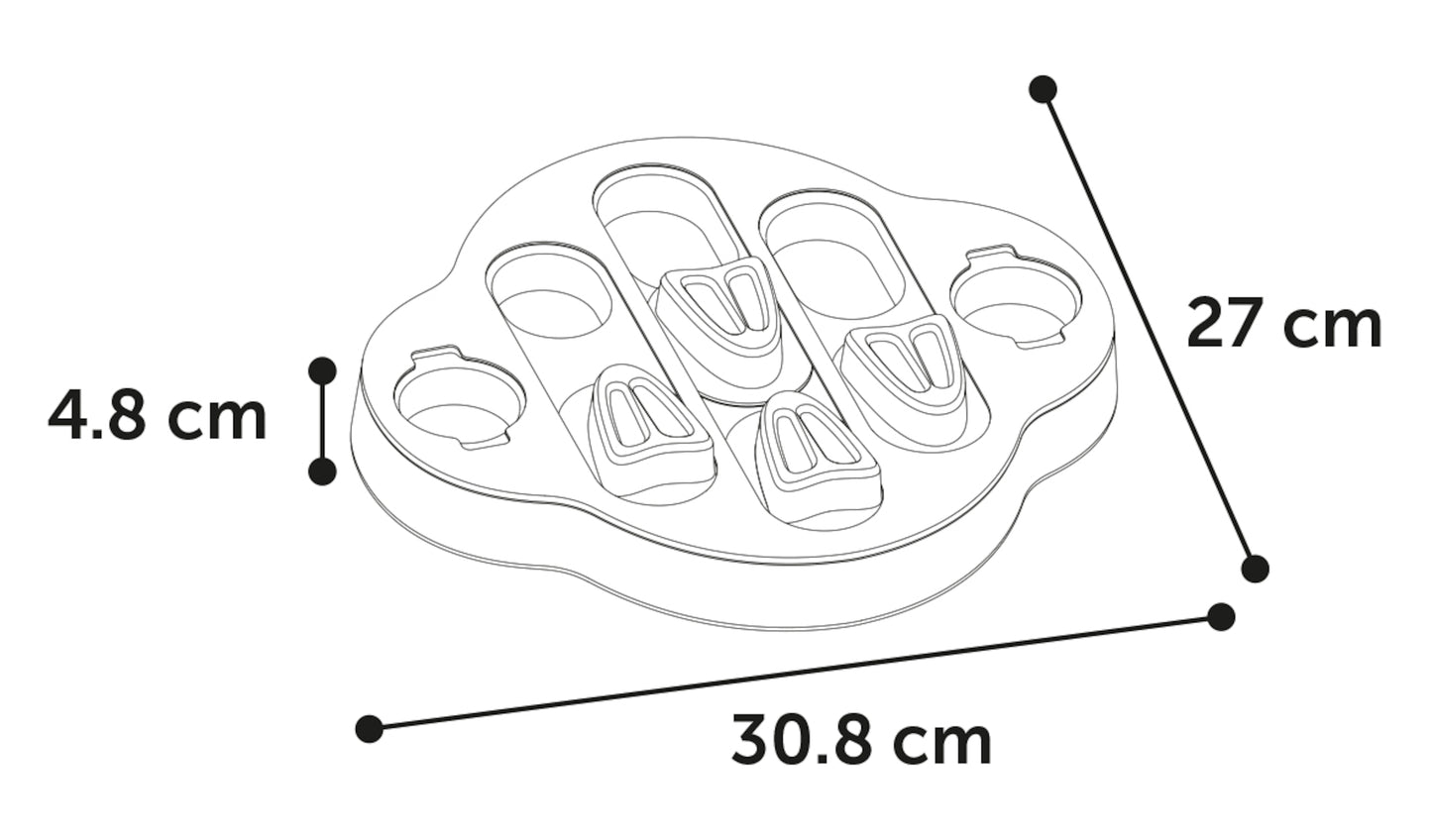 Brain Train Clyde – Der clevere Spielspaß für neugierige Hunde - Level 2