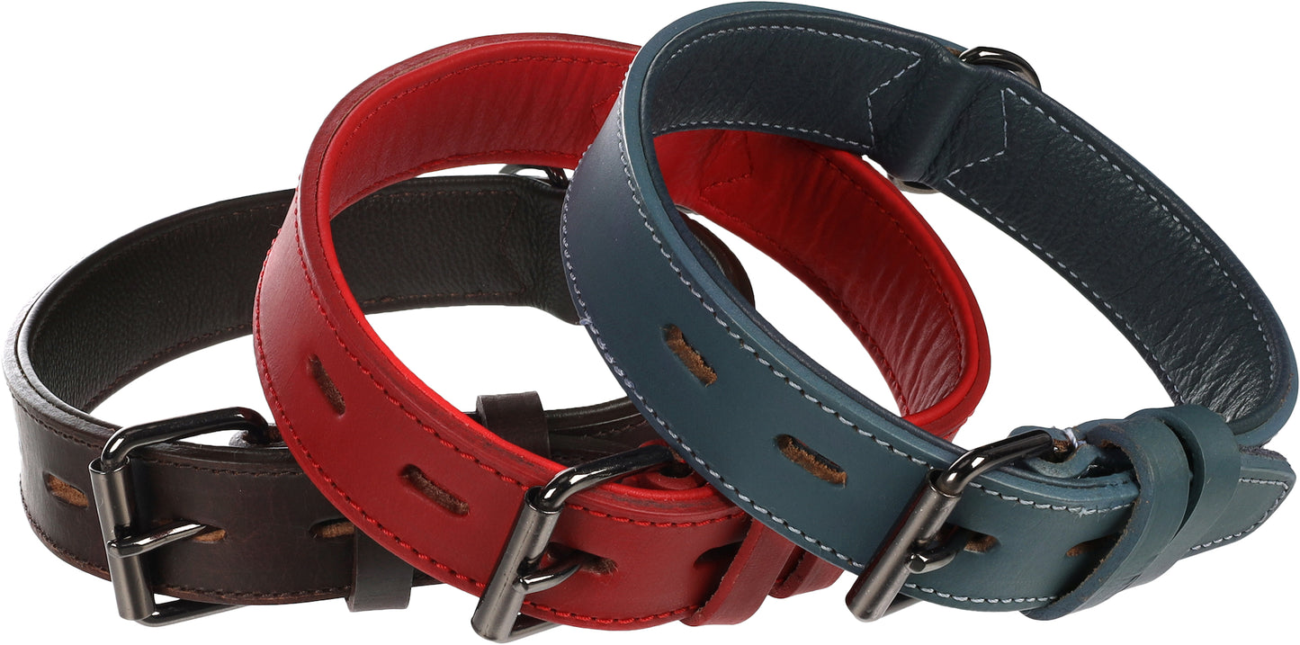 Halsband Denver – Extra Breit, Gepolstert & Stilvoll für maximalen Komfort