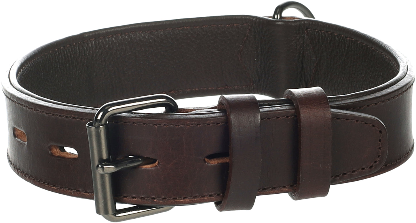 Halsband Denver – Extra Breit, Gepolstert & Stilvoll für maximalen Komfort