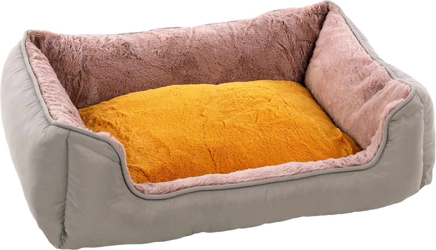 Weiches Tierbett mit niedrigem Einstieg – Komfort für alle Hunde