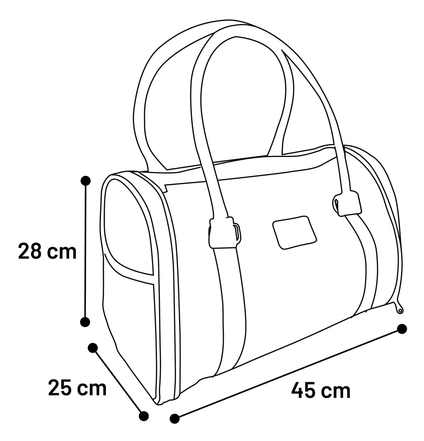 Tragetasche für Haustiere aus Polyester – Praktisch, sicher & ideal für unterwegs