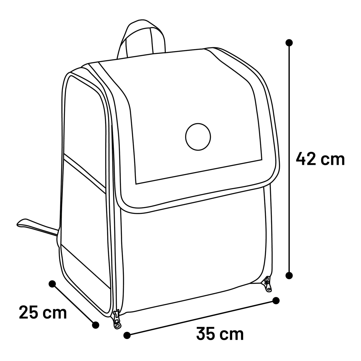 Tanana Haustier-Rucksack in Grau – Stylisch & komfortabel unterwegs