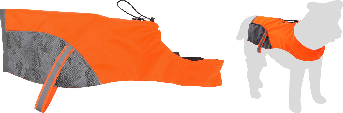 Sicherheitsweste Fizz – Orange & Grau