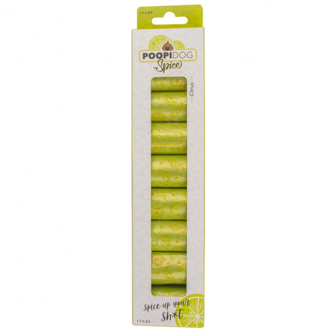 Poopidog Hundekotbeutel Spice – Frische Düfte für Ihre Spaziergänge!