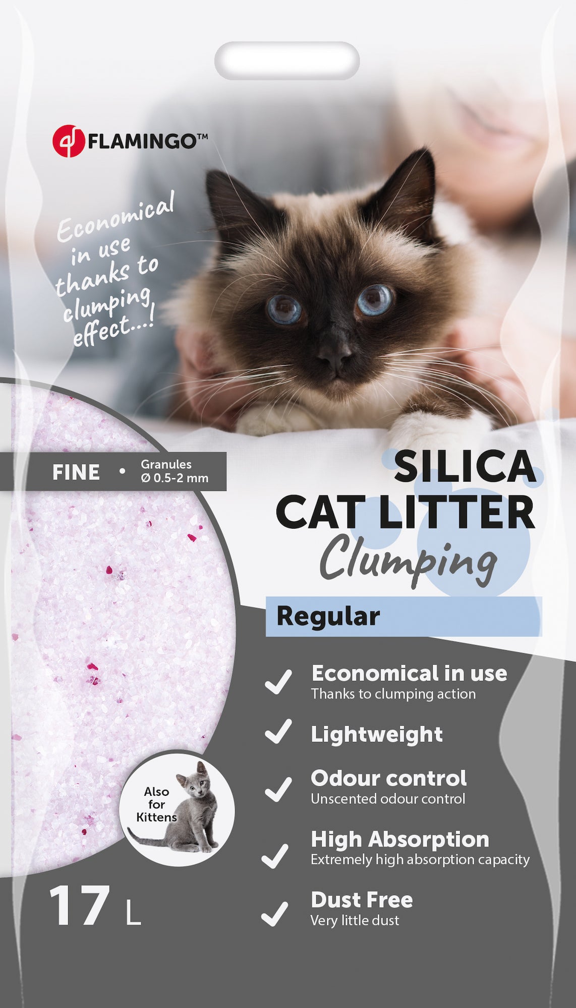Ultrafeine Silikat-Katzenstreu – Klumpend, natürlich & perfekt für Allergiker