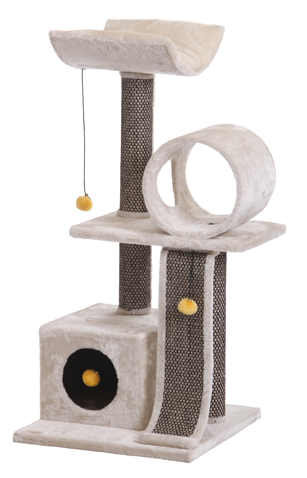 Kratzbaum „Kano Plus“ – Kompakte Kratz- & Kuscheloase für Ihre Katze