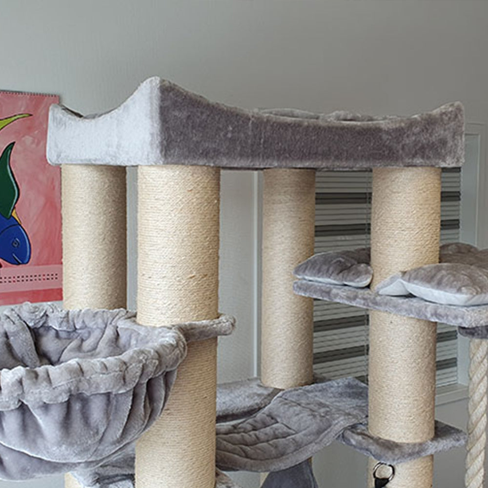 Kratzbaum „Rubi“ – Das XXL-Abenteuerparadies für große Katzen