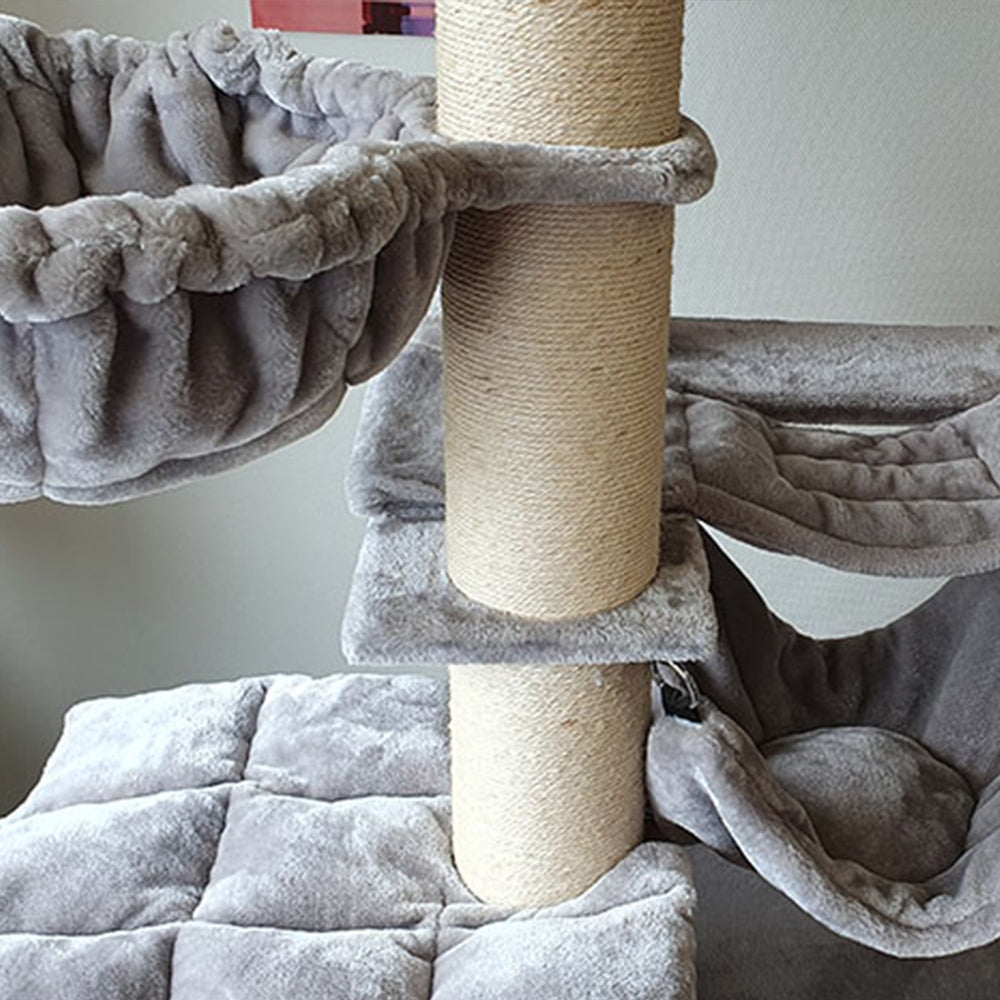 Kratzbaum „Rubi“ – Das XXL-Abenteuerparadies für große Katzen
