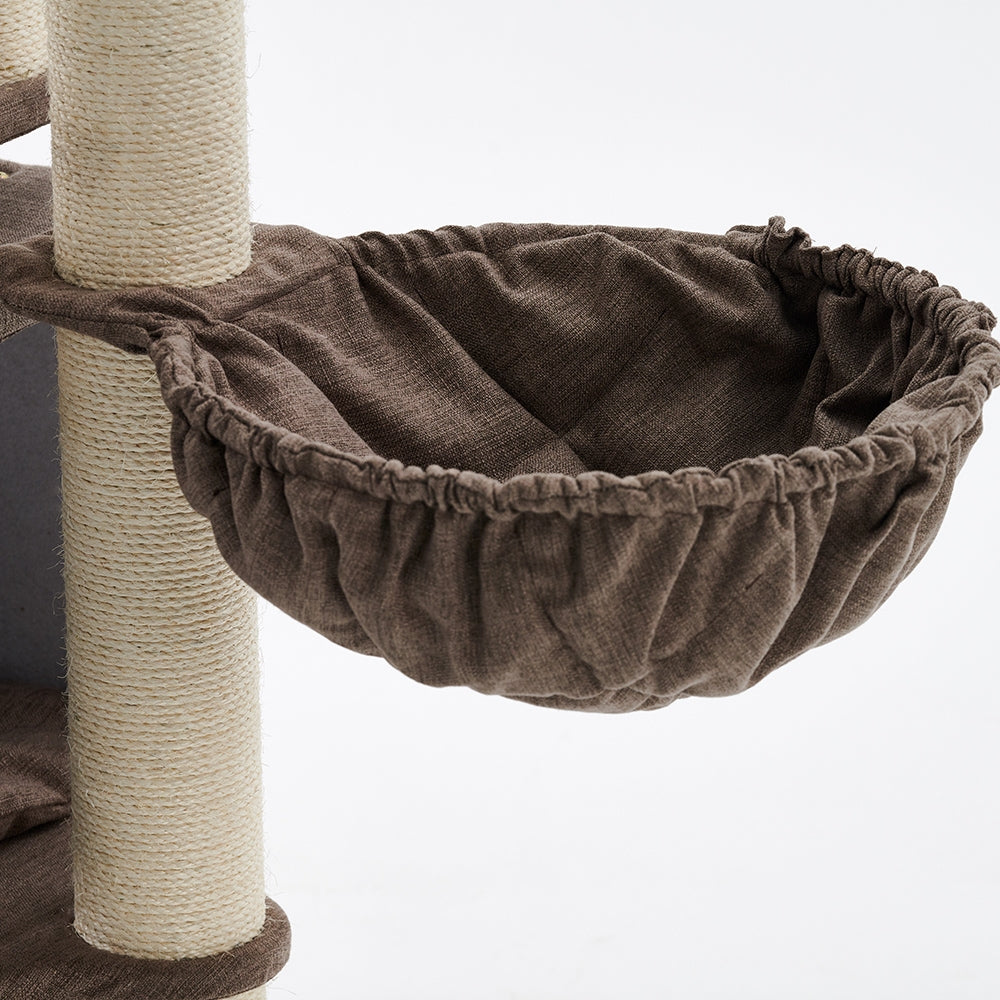 Kratzbaum „Hital“ – Luxuriöser Spiel- und Rückzugsort für Ihre Katze