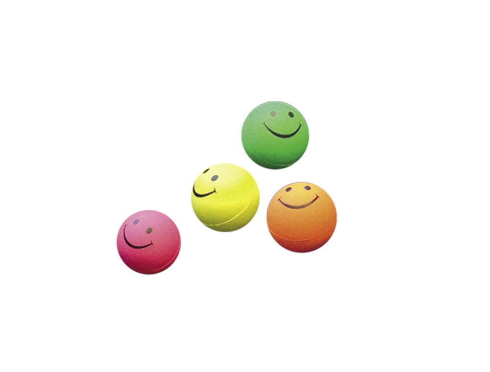Moosgummi Smiley Bälle – Fröhlicher Spielspaß für deinen Hund