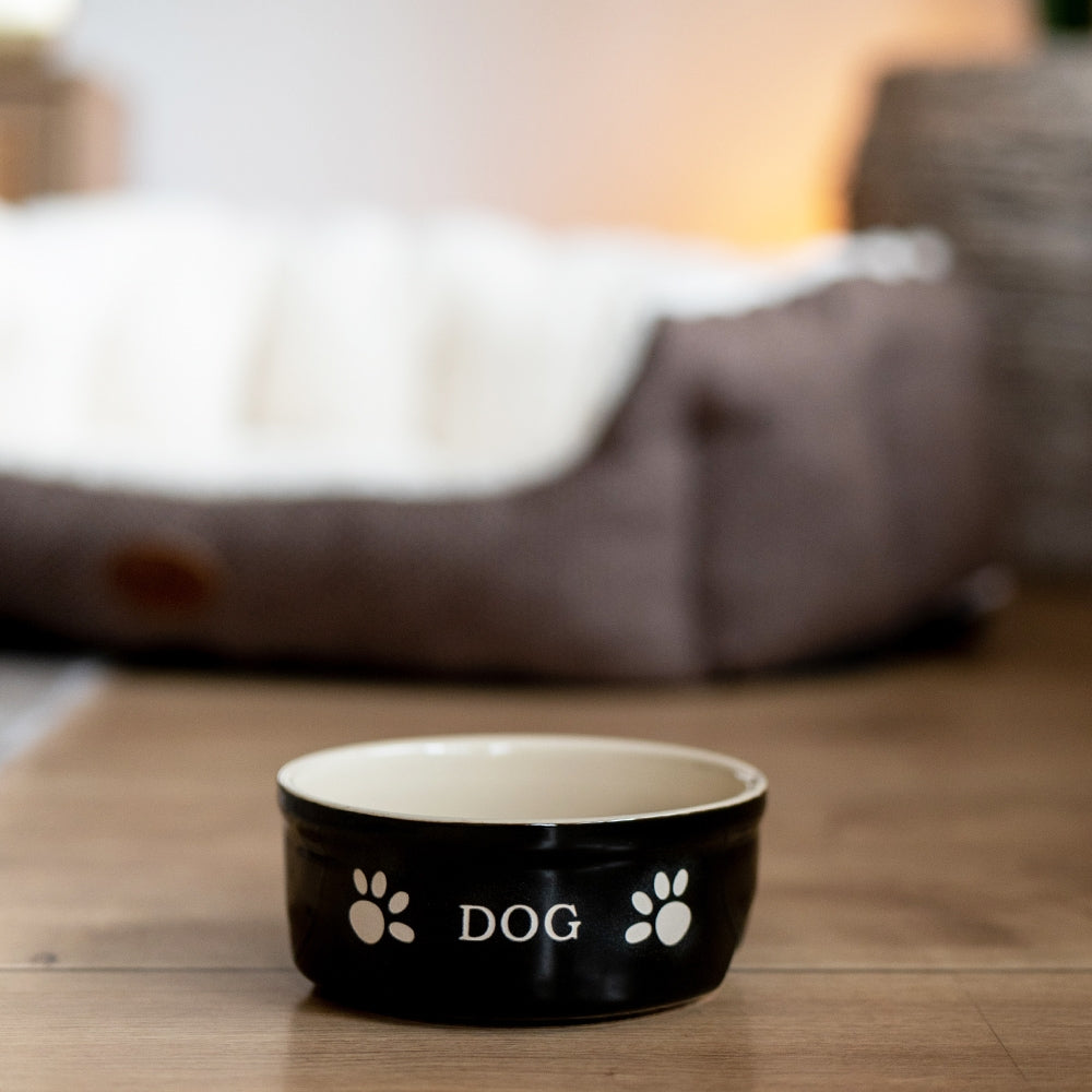 Hunde Keramiknapf „DOG“ – Stilvoll, zeitlos & funktional
