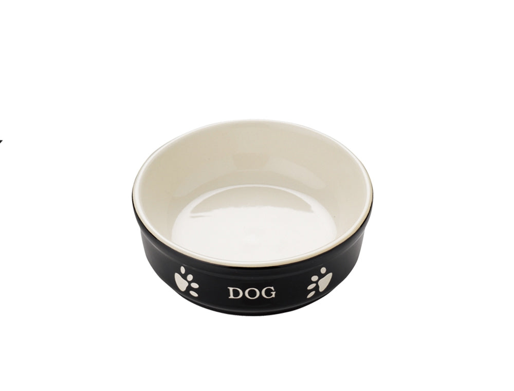 Hunde Keramiknapf „DOG“ – Stilvoll, zeitlos & funktional