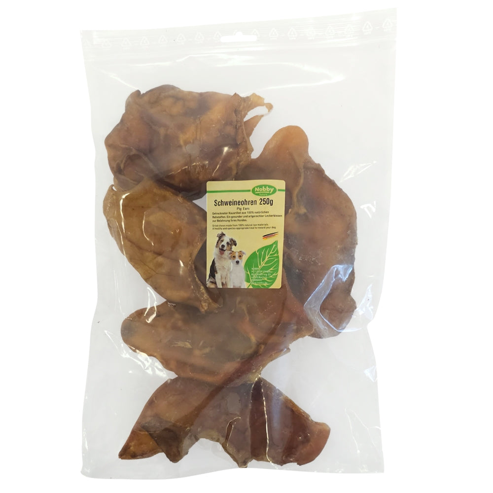 Nobby Nature Schweineohren – Der klassische Kausnack für Hunde