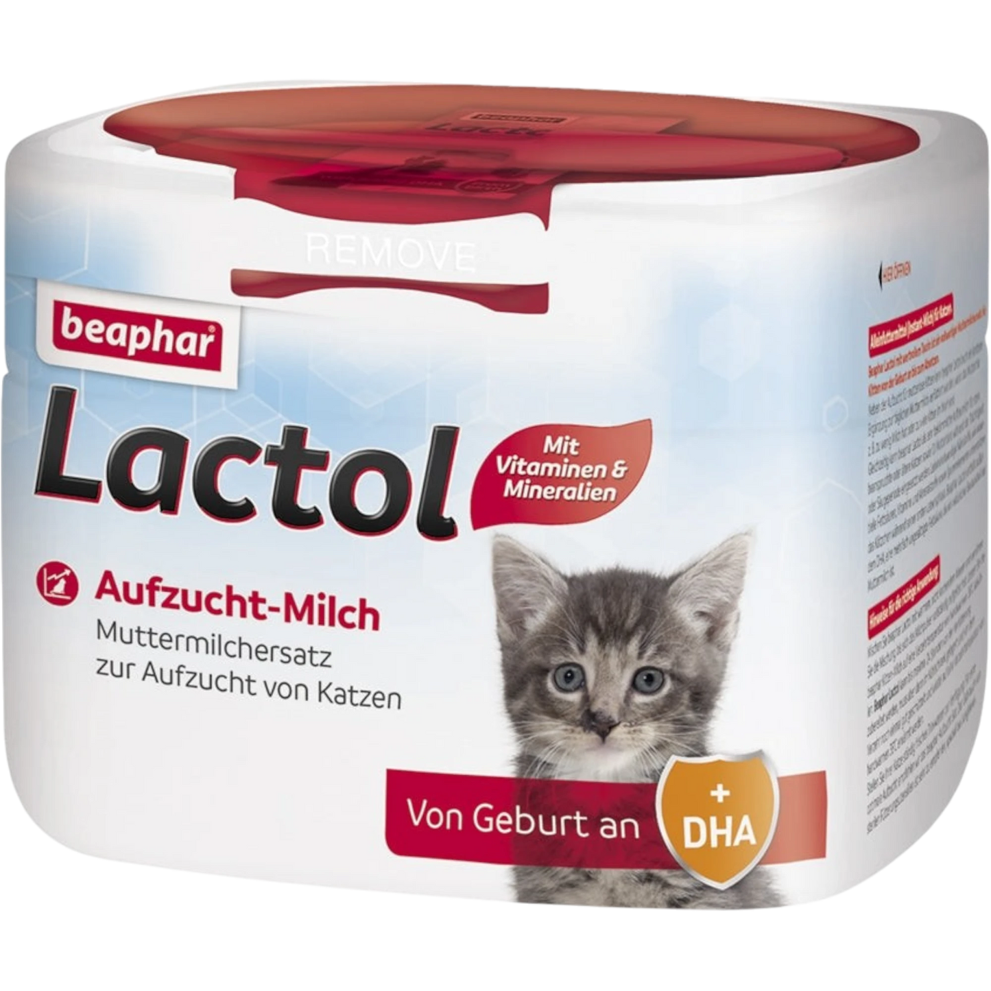 Beaphar Lactol Kitten-Milch – Vollwertiger Muttermilchersatz mit DHA, Vitaminen & Taurin