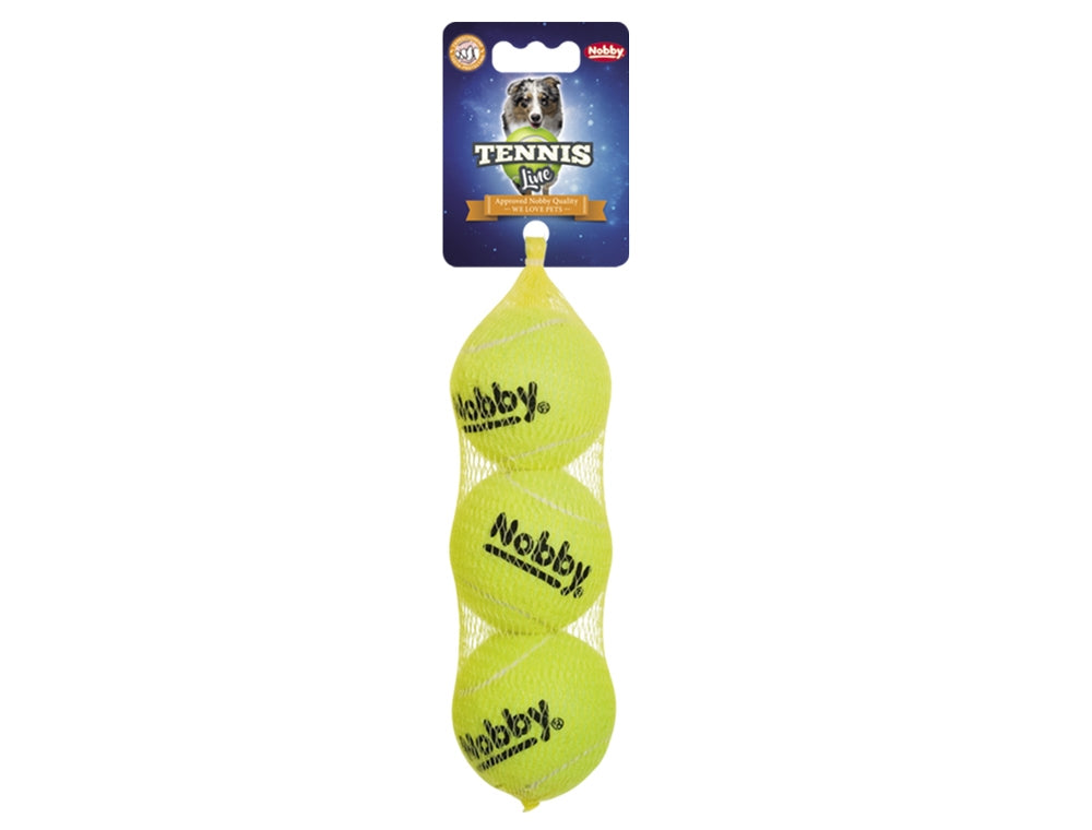 Tennisbälle mit Squeaker – Apportierspaß mit Quietscheffekt