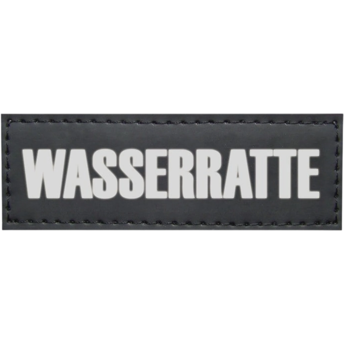 Klettsticker "WASSERRATTE" – Für echte Plansch-Profis auf vier Pfoten