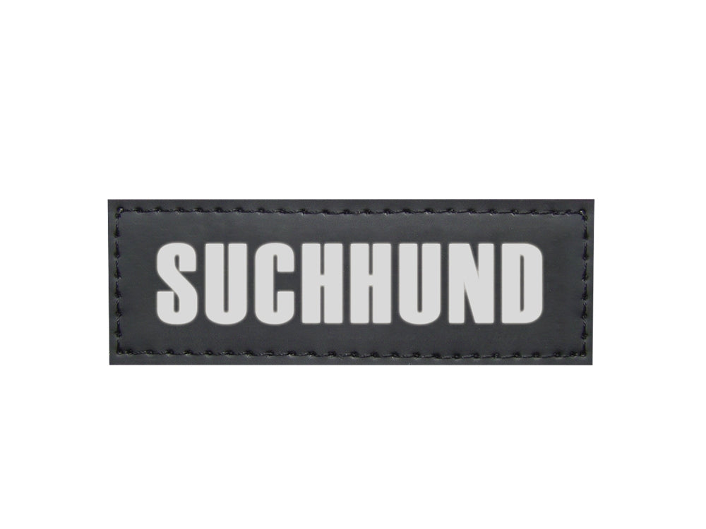 Klettsticker "SUCHHUND" – Markiert Einsatzfreude mit Stil