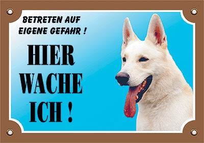 Warntafel V1 Schäferhund