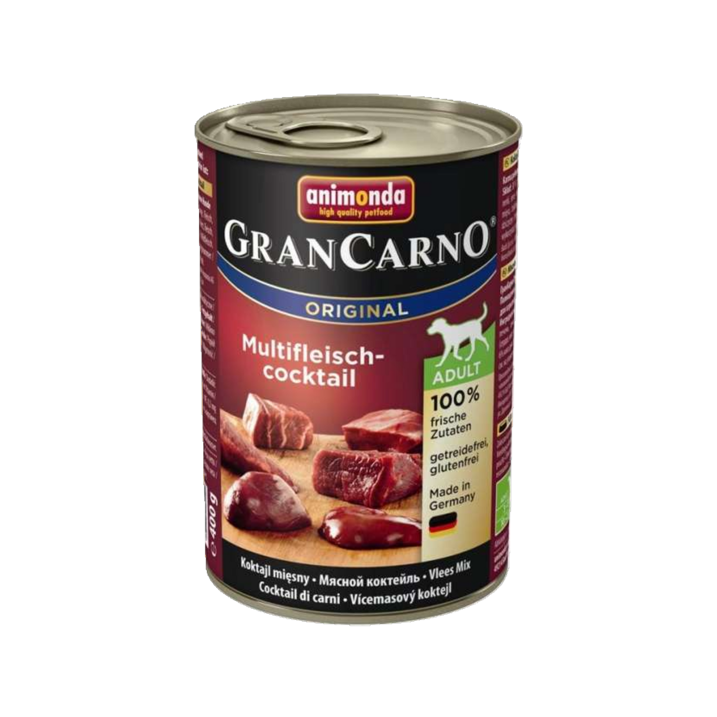 Animonda GranCarno Original ADULT – Rind, Huhn, Pute & Wild