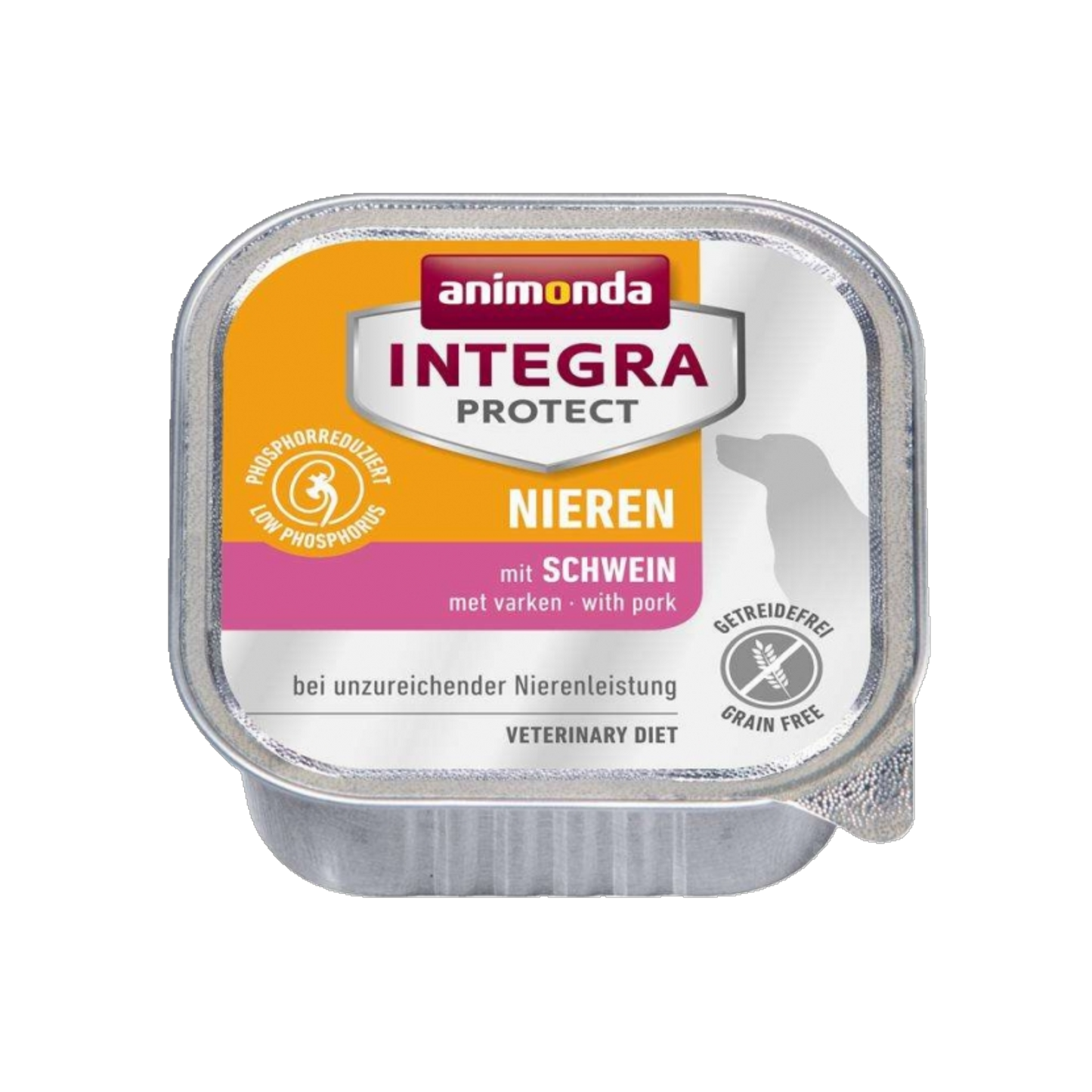 Animonda Integra Protect Nieren Huhn & Schwein – Diätfutter für Hunde mit chronischer Niereninsuffizienz