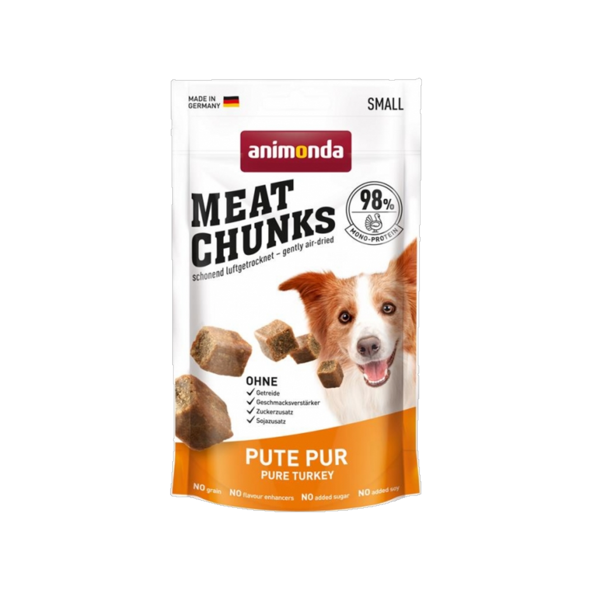 Animonda Meat Chunks Pute Pur – Der pure Fleischgenuss für ausgewachsene Hunde