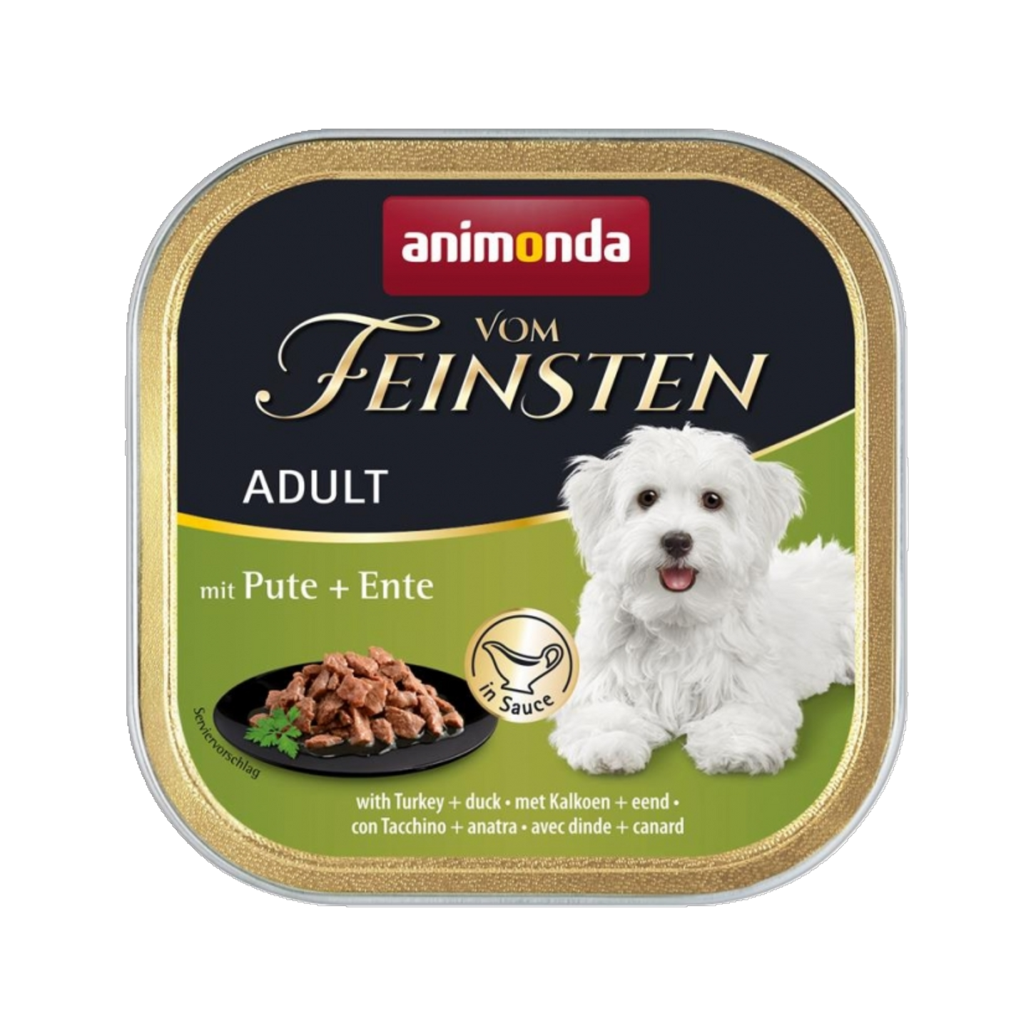 Animonda Vom Feinsten Adult – Pute, Ente & Huhn in delikater Sauce