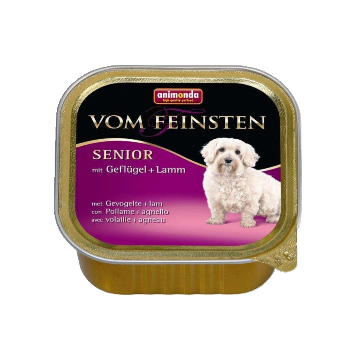 Animonda Vom Feinsten Senior – mit Geflügel + Lamm