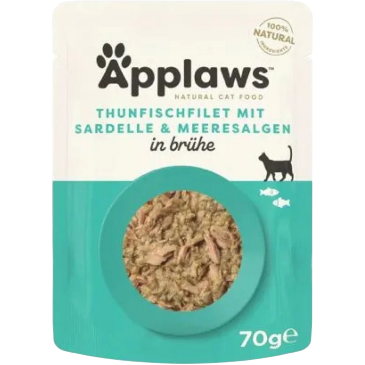 Applaws Cat Thunfischfilet & ganze Sardellen – Meeresvielfalt für Deine Katze