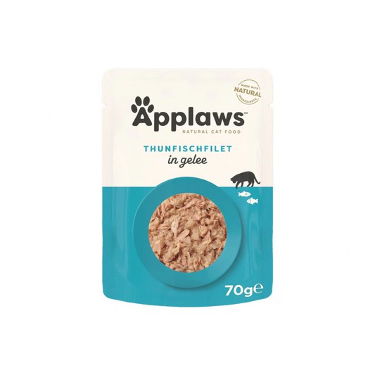 Applaws Cat Thunfischfilet in Gelee – Natürliches Ergänzungsfutter für Katzen