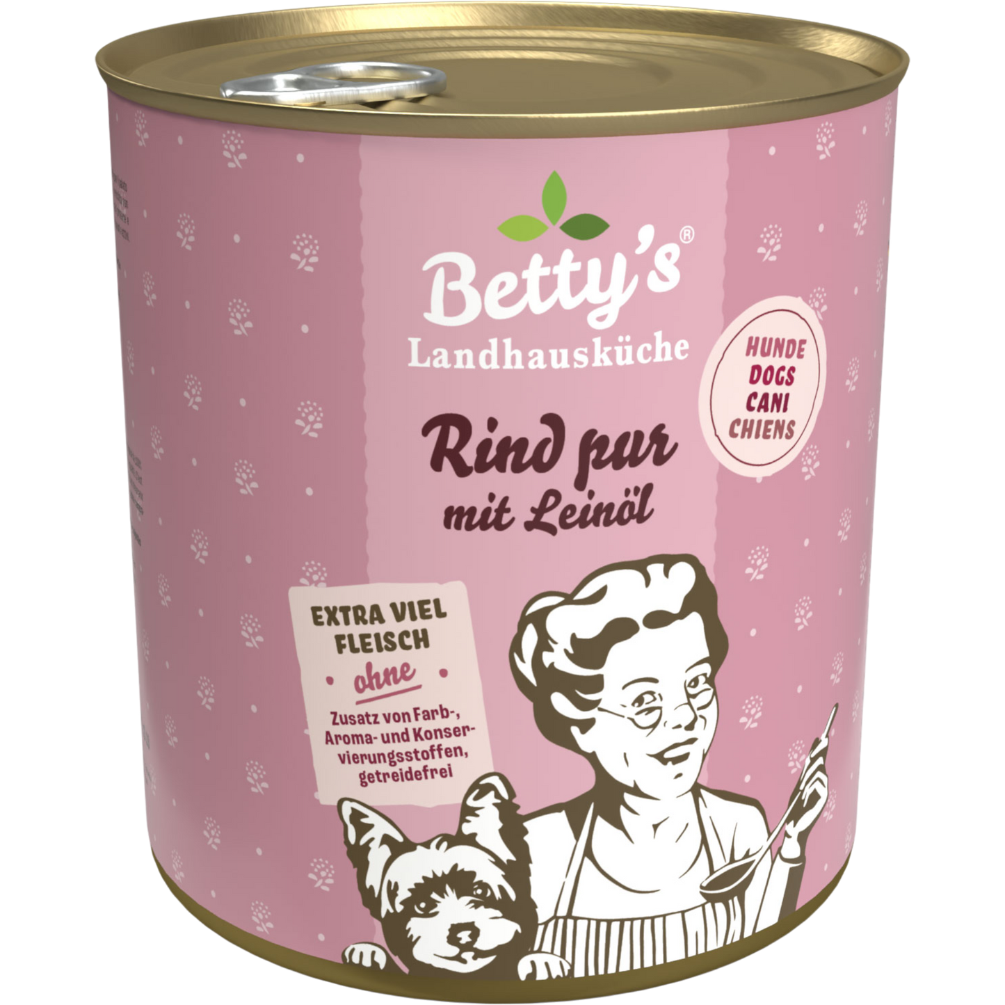 Betty’s LHK Dog - Rind pur mit Leinöl