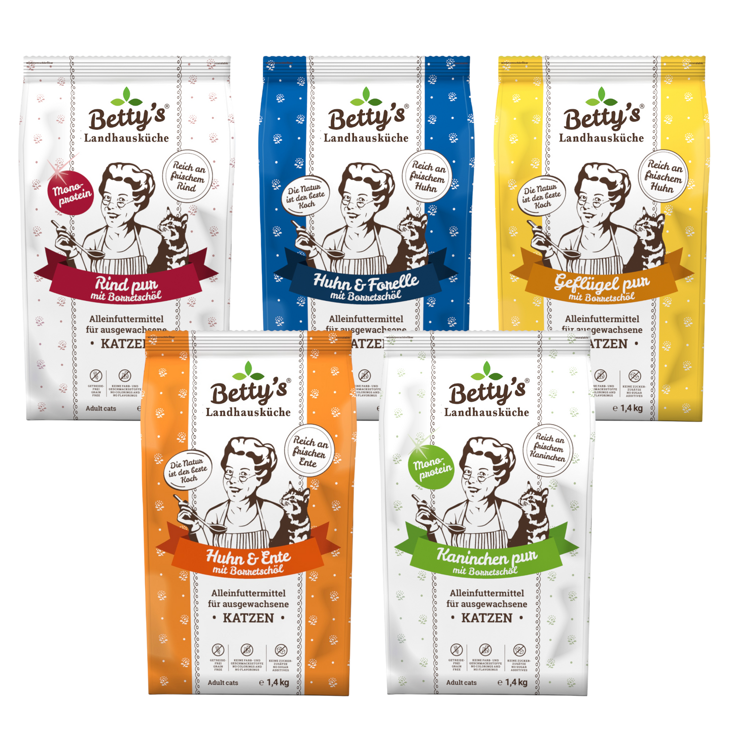 Betty´s LHK Cat - Dein individuelles Probier- & Mixpaket für Katzen