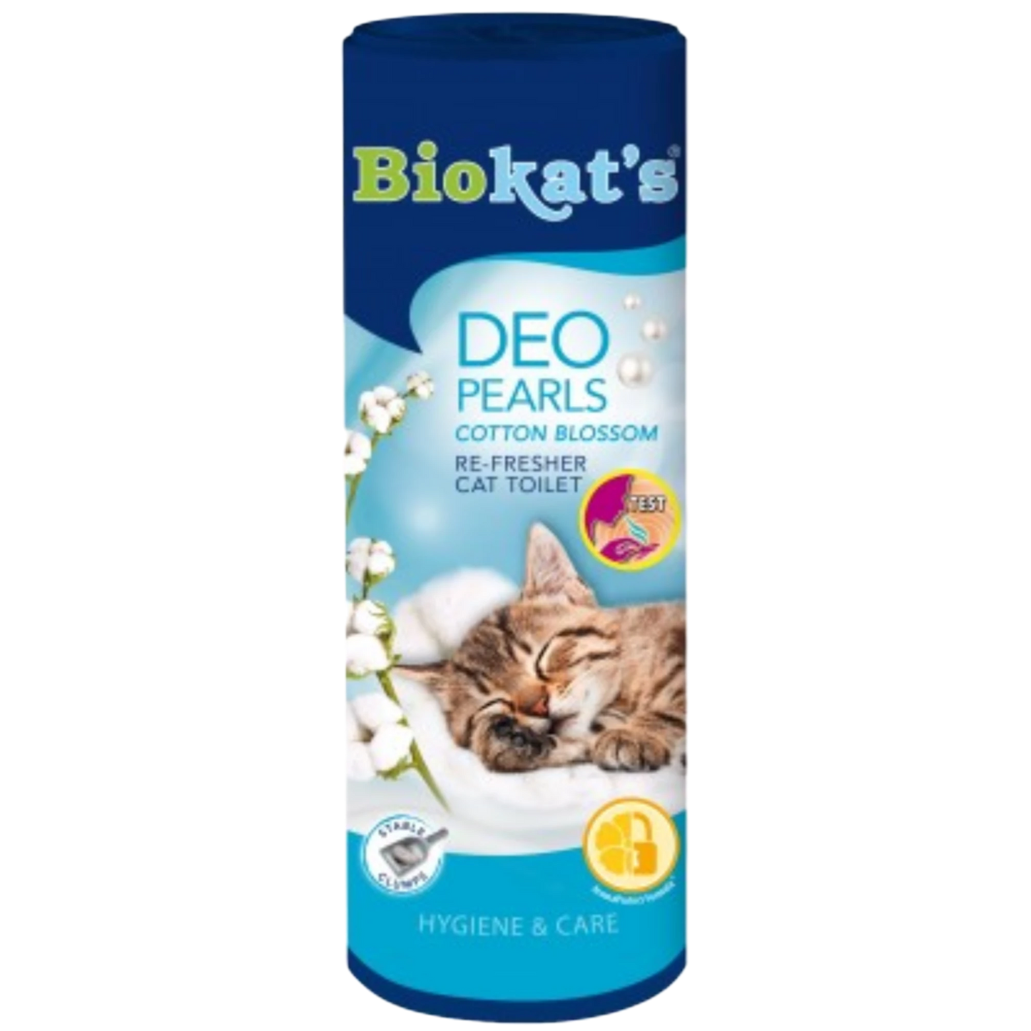 Biokats Deo Pearls Cotton Blossom 700 g – Der erfrischende Duft für Ihre Katzentoilette