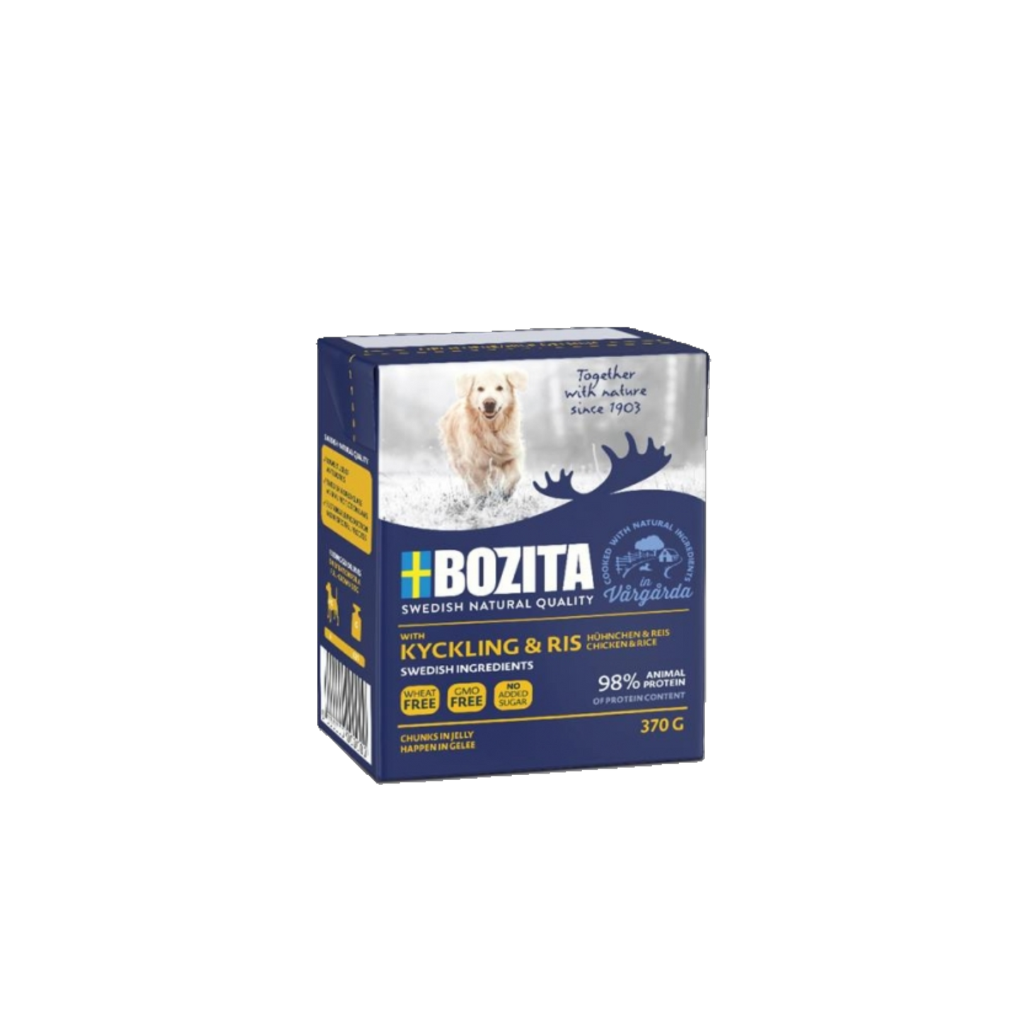 Bozita Dog Tetra - Recard Happen in Gelee mit Hühnchen & Reis
