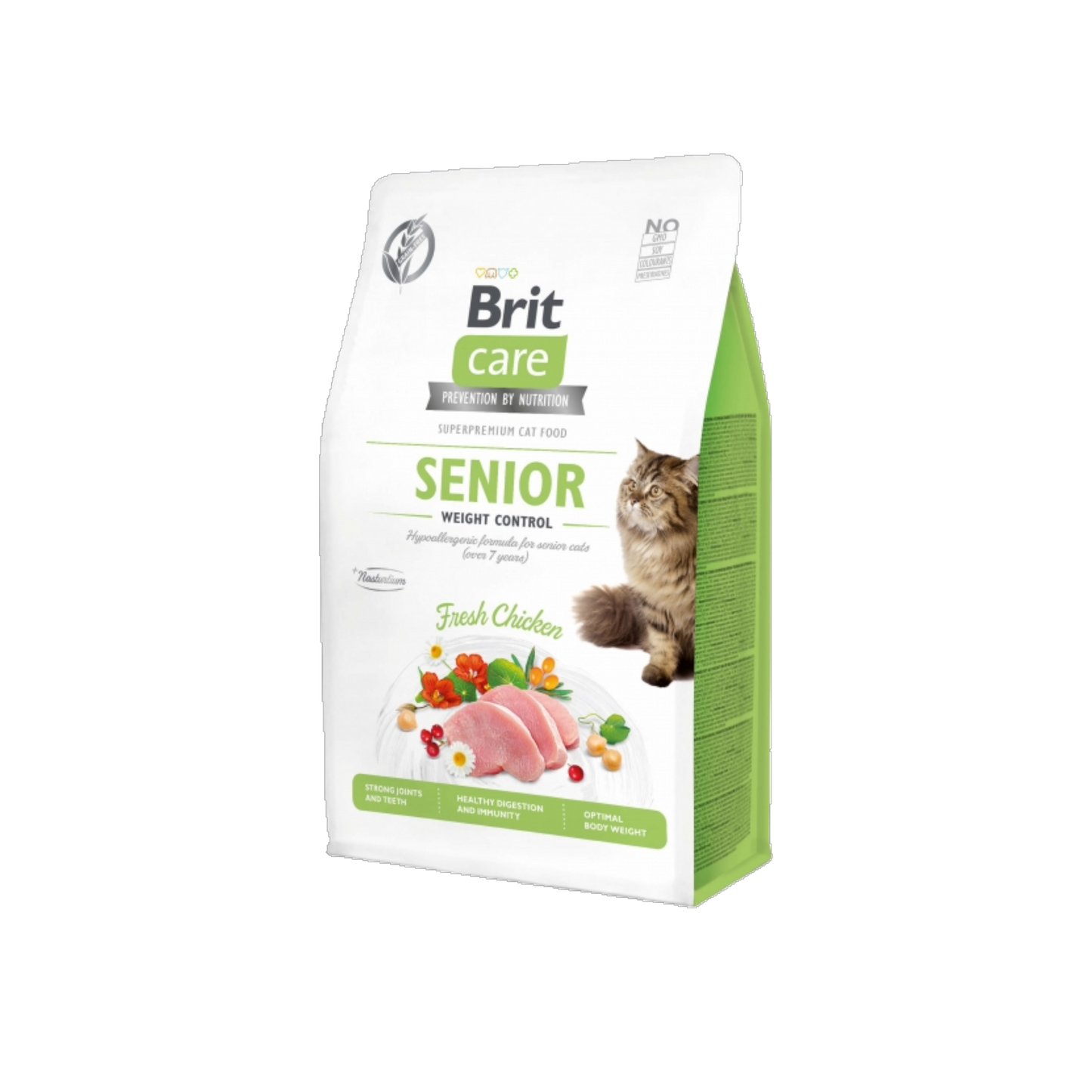 Brit Care Cat - Für ältere Katzen - mit frischem Huhn