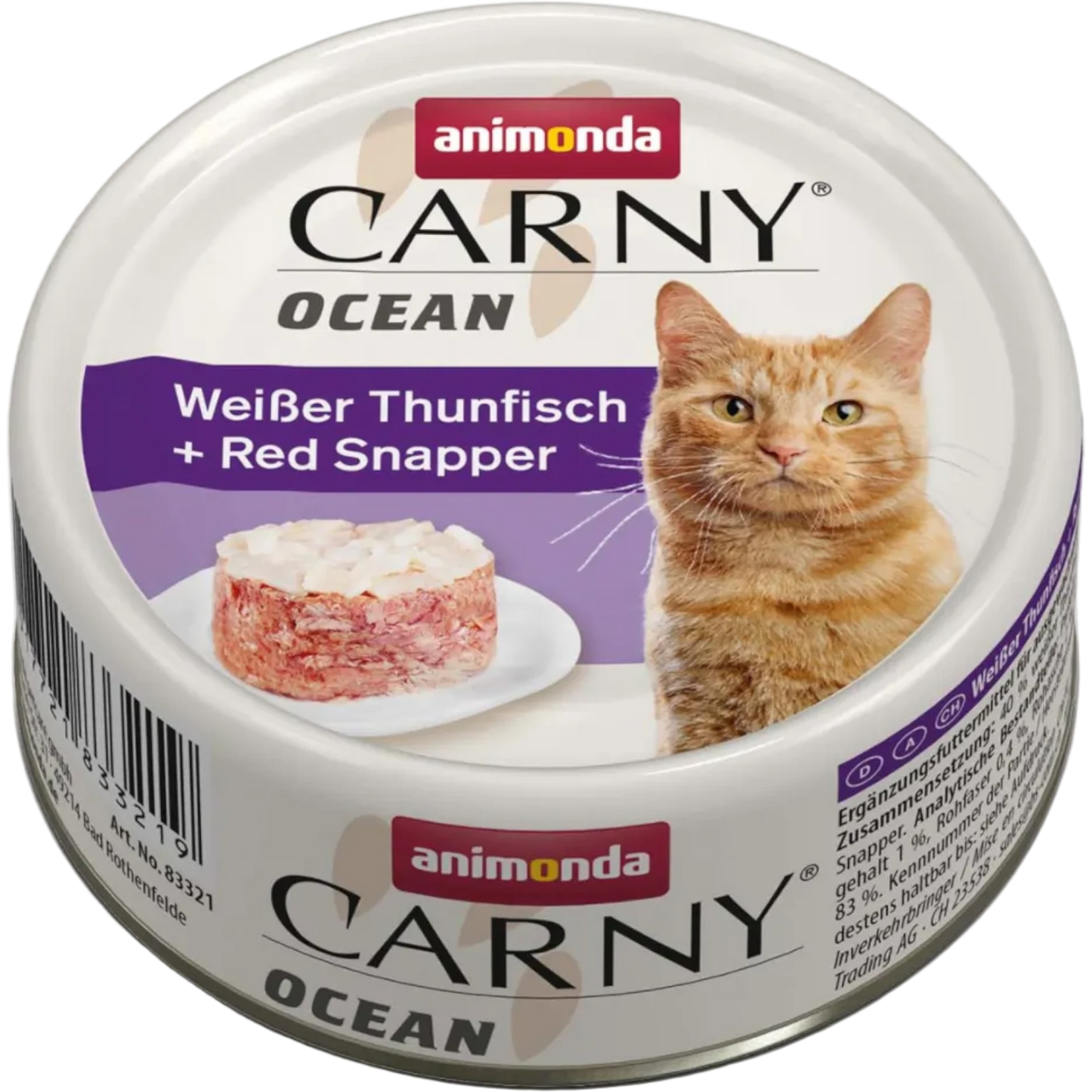 Carny Adult Ocean Weißer Thunfisch + Red Snapper – Feiner Fischgenuss mit Premium-Charakter