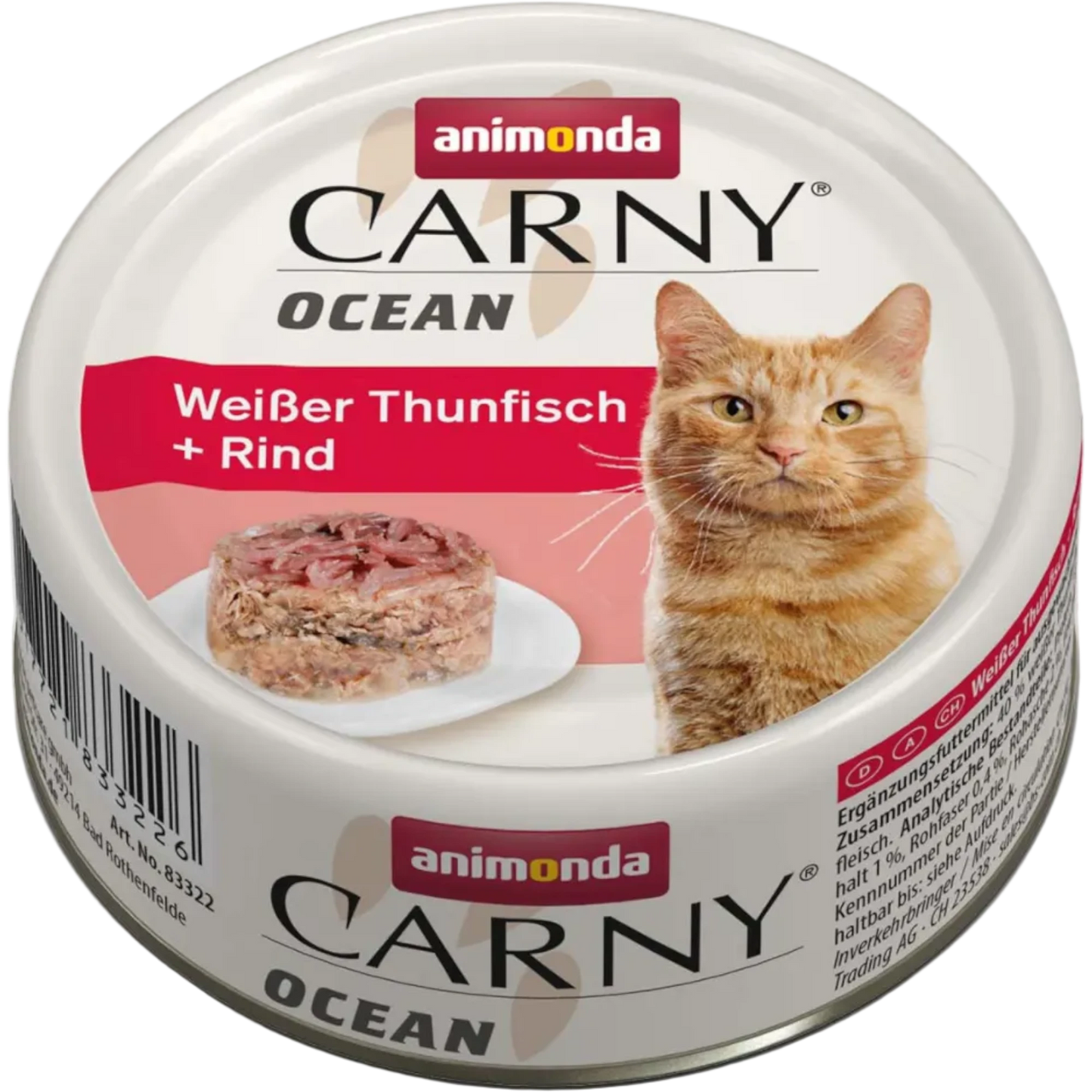 Carny Adult Ocean Weißer Thunfisch + Rind – Premium-Kombination aus Meer & Fleisch