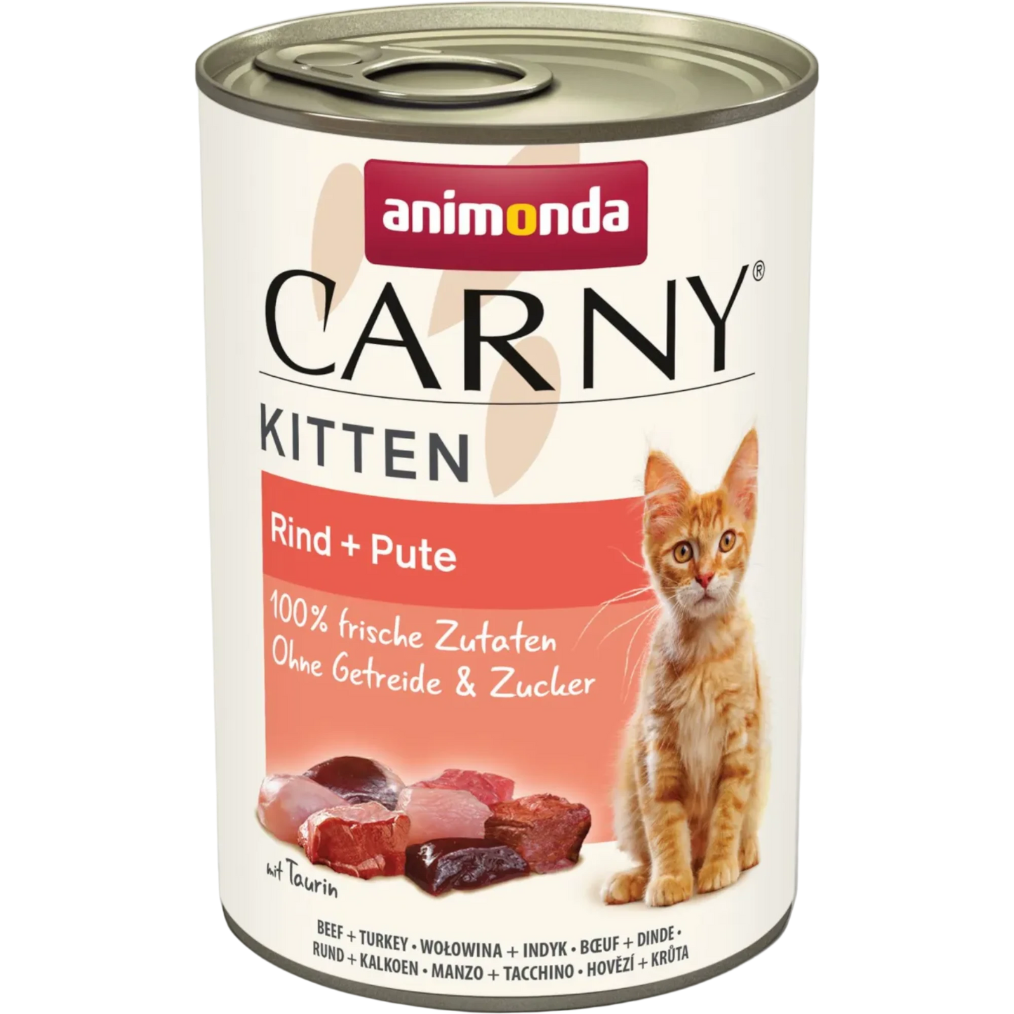 Carny Kitten Rind + Pute – optimaler Start ins Katzenleben