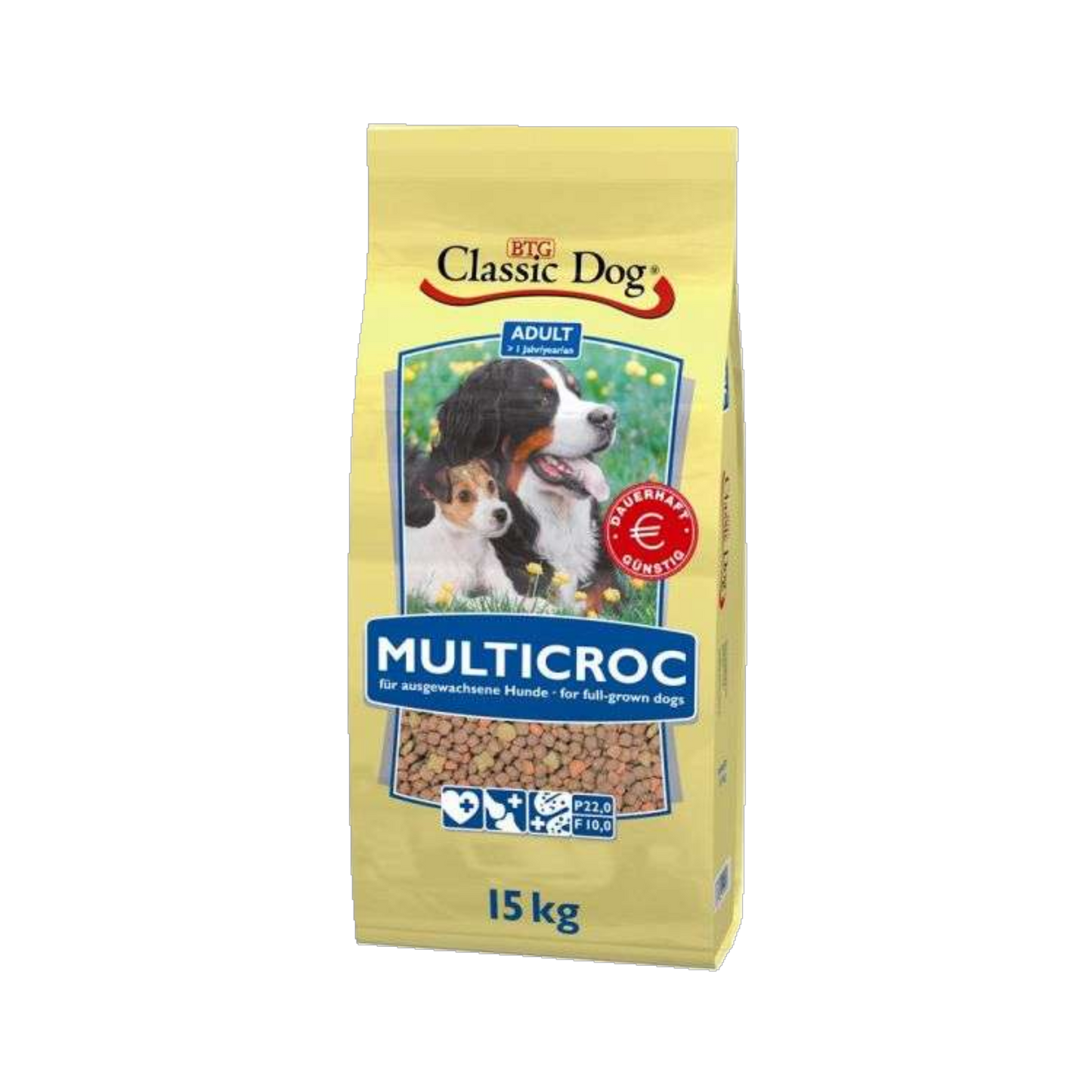 Classic Dog Multicroc – Trockenfutter für ausgewachsene Hunde