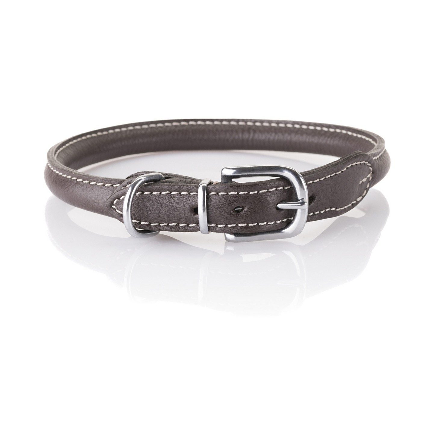 Knuffelwuff weiches Echtleder Rundhalsband Hoopa