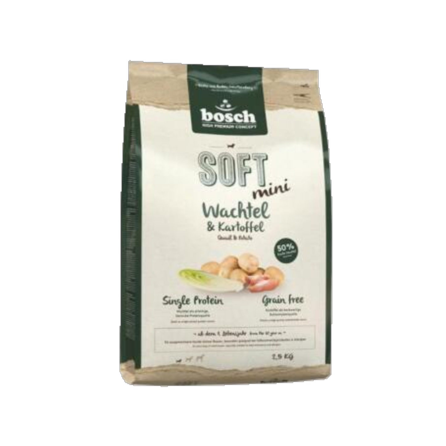 bosch SOFT Mini - Wachtel & Kartoffel – Sanfte Vielfalt für kleine Feinschmecker