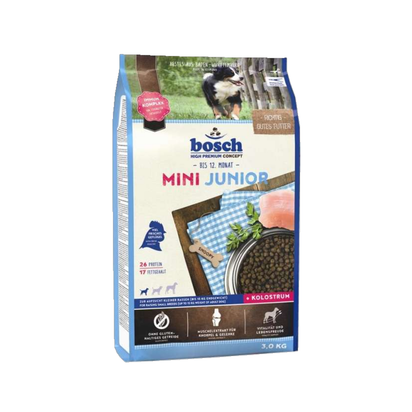 bosch Mini Junior – Speziell für kleine Welpen großer Zukunft