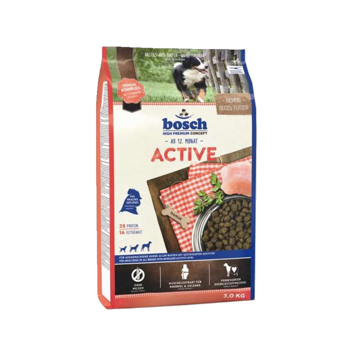 bosch Active – Die Powernahrung für sportliche Hunde