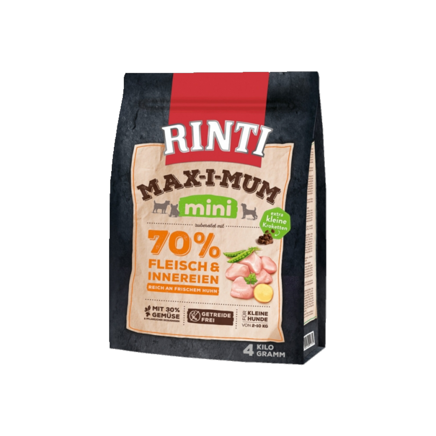 Rinti Max-i-mum Mini Huhn – Trockenfutter für kleine Hunde